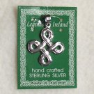 Beautiful Sterling Silver Irish Celtic Endless Knot Pendant