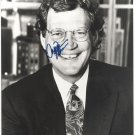 DAVID LETTERMAN - COMEDIAN/LATE NIGHT TALK SHOWS - HAND SIGNED AUTOGRAPHED PHOTO WITH COA
