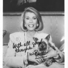 JOAN RIVERS - GREAT FEMALE COMEDIAN - HAND SIGNED AUTOGRAPHED PHOTO WITH COA