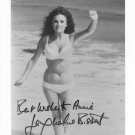 JACQUELINE BISSET - SEXY FRENCH ACTRESS - HAND SIGNED AUTOGRAPHED PHOTO WITH COA