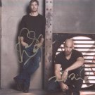 FAST N FURIOUS MOVIE STARS - WALKER & DIESEL - DOUBLE HAND SIGNED AUTOGRAPHED PHOTO WITH COA