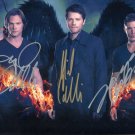 SUPERNATRAL TV SHOW STAR -=3=- ALL HAND SIGNED AUTOGRAPHED PHOTO WITH COA