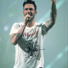 ADAM LEVINE OF MAROON 5 BAND & THE VOICE TV SHOW HAND SIGNED AUTOGRAPHED PHOTO WITH COA