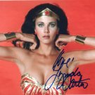 LYNDA CARTER - 70s WONDER WOMAN SUPER SEXY HAND SIGNED AUTOGRAPHED PHOTO WITH COA