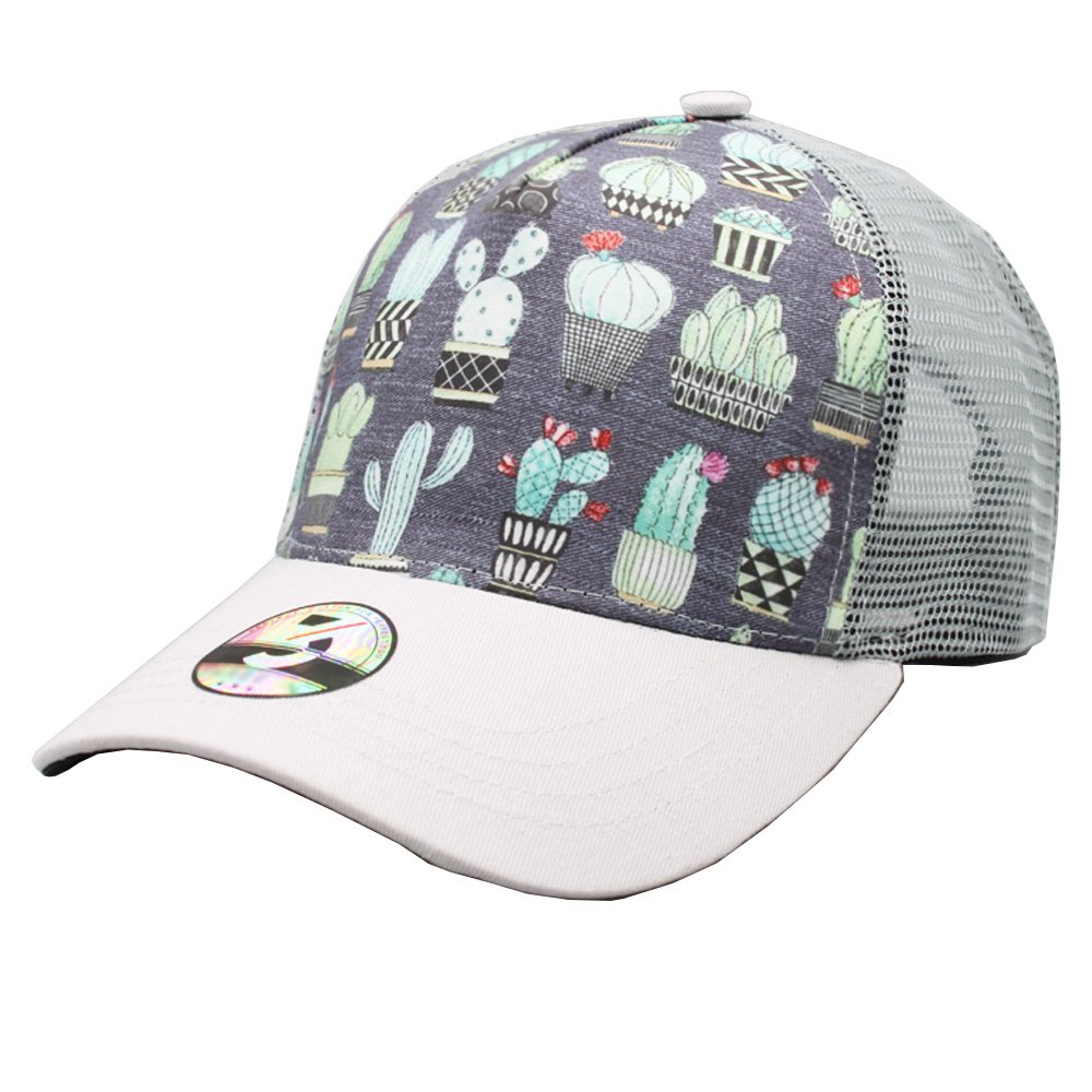 Funny Cactus Baseball Cap Women Men Dad Hat Trucker Hats
