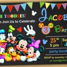 Mickey mouse Birthday Invitation, mickey mouse clubhouse birthday invitation