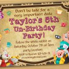 Alice in wonderland Invitation,mad hatter birthday Invitation,mad hatter tea party invitation