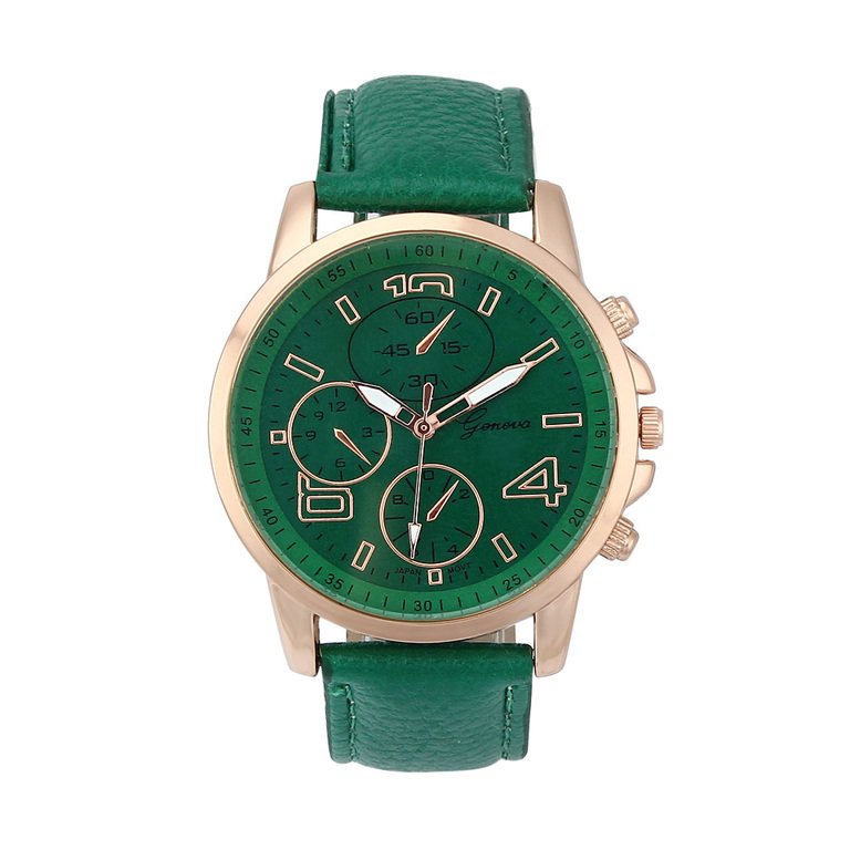 analog quartz wrist watch