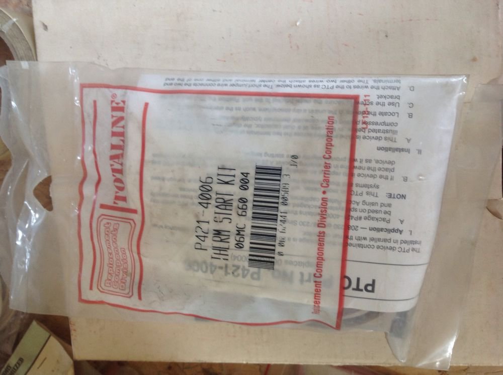 Carrier Bryant Payne CERAMITE Start Assist Capacitor P4214006