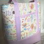 Structured Large Tote, Diaper bag, Knit or Sew Tote, Carry all - Here Comes the Bride