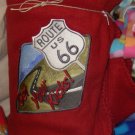 Get Your Kicks on Route 66 Embroidered Throw Blanket  - 50" x 60"