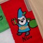 Nice Gnome Embroidered Terry Cloth Towel