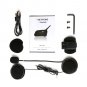 Vnetphone 1200M Motorcycle Bluetooth Helmet Intercom for 6 riders BT Wireless Waterproof  Headsets