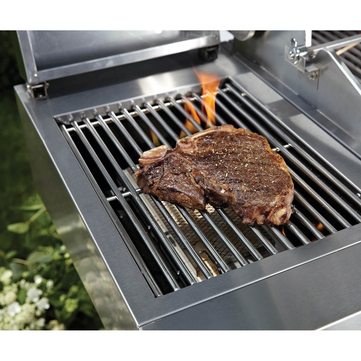 Gas & Kamado Combo Grill