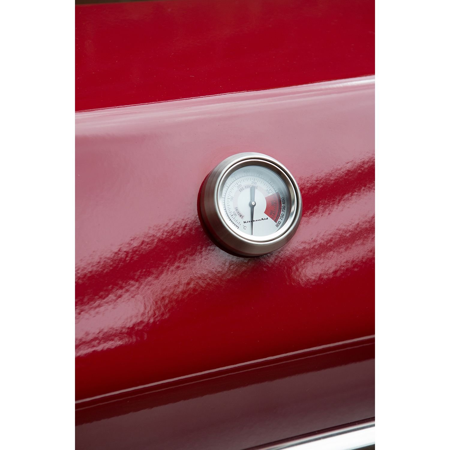 KitchenAid 2Burner Patio Gas Grill Red