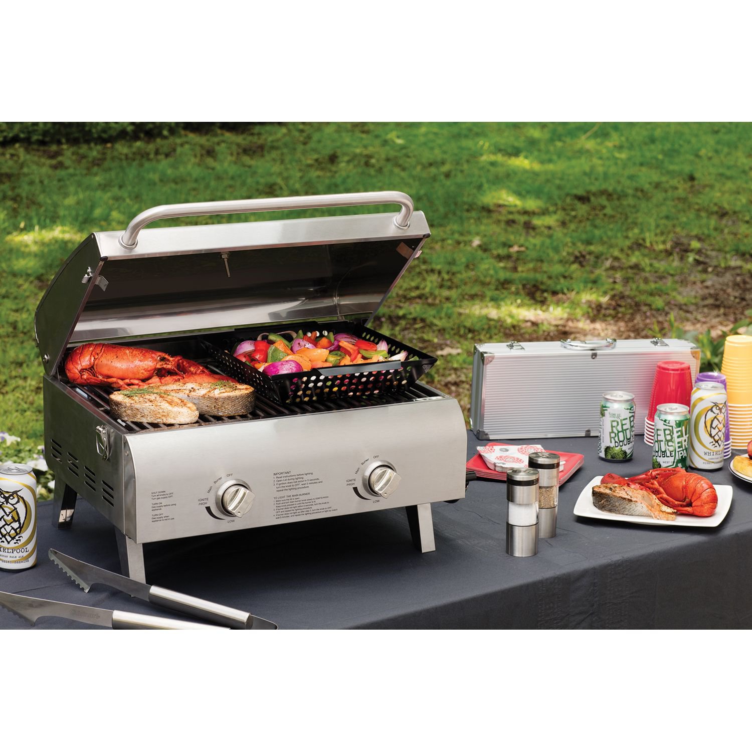Cuisinart Chef's Style Stainless Steel Gas Grill
