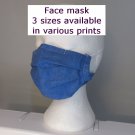 Face Mask - Size LARGE MENS - randum prints