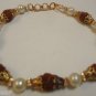 Rudraksh Rakhi/Bracelet With Natural Pearls By Teknowear