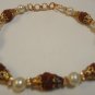 Rudraksh Rakhi/Bracelet With Natural Pearls By Teknowear