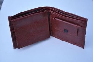 Wallet for Bills, Coin & A Photo Holder In Black & Brown Clr