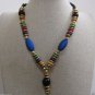 Tribal/Hobo/Strand/Layered/Beach Necklace/Earrings Set Multi Color by Teknowear
