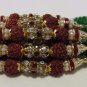 Rudraksh Rakhi With Multi Crystals Stones By Teknowear