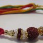 Rudraksh Rakhi With Multi Crystals Stones By Teknowear