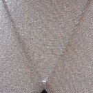 Crystal Star Pendant Necklace and Earrings Set in Black & Ivory Color