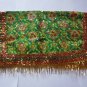 Mataji Chunri/Pooja Aasan (Medium (Rectangular), Pink & Green - Flower, Kalash)