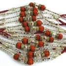 Rudraksh Rakhi/Bracelet With Glass Beads By Teknowear