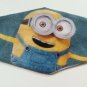 Washable Kids Elsa & Anna/ Minions/ Kitty/Spider Man Face Mask Size 3yrs- 8yrs