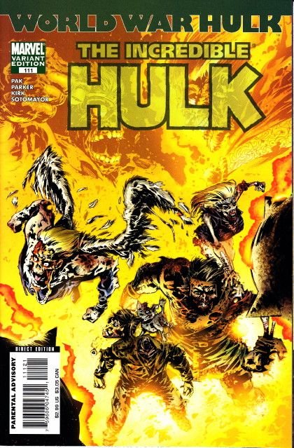 The Incredible Hulk Vol 2 111 Leonard Kirk Zombie Variant Cover