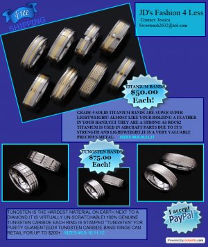 Mens  Titanium Band