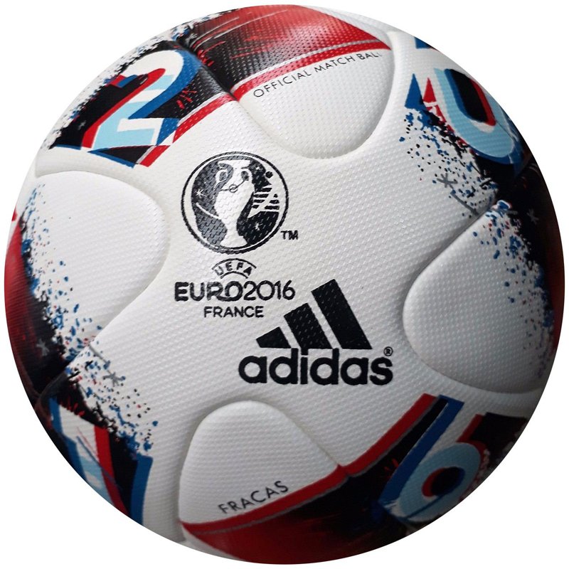 Adidas FRACAS EURO CUP FRANCE 2016 Final Replica Match Ball Made in Sialkot