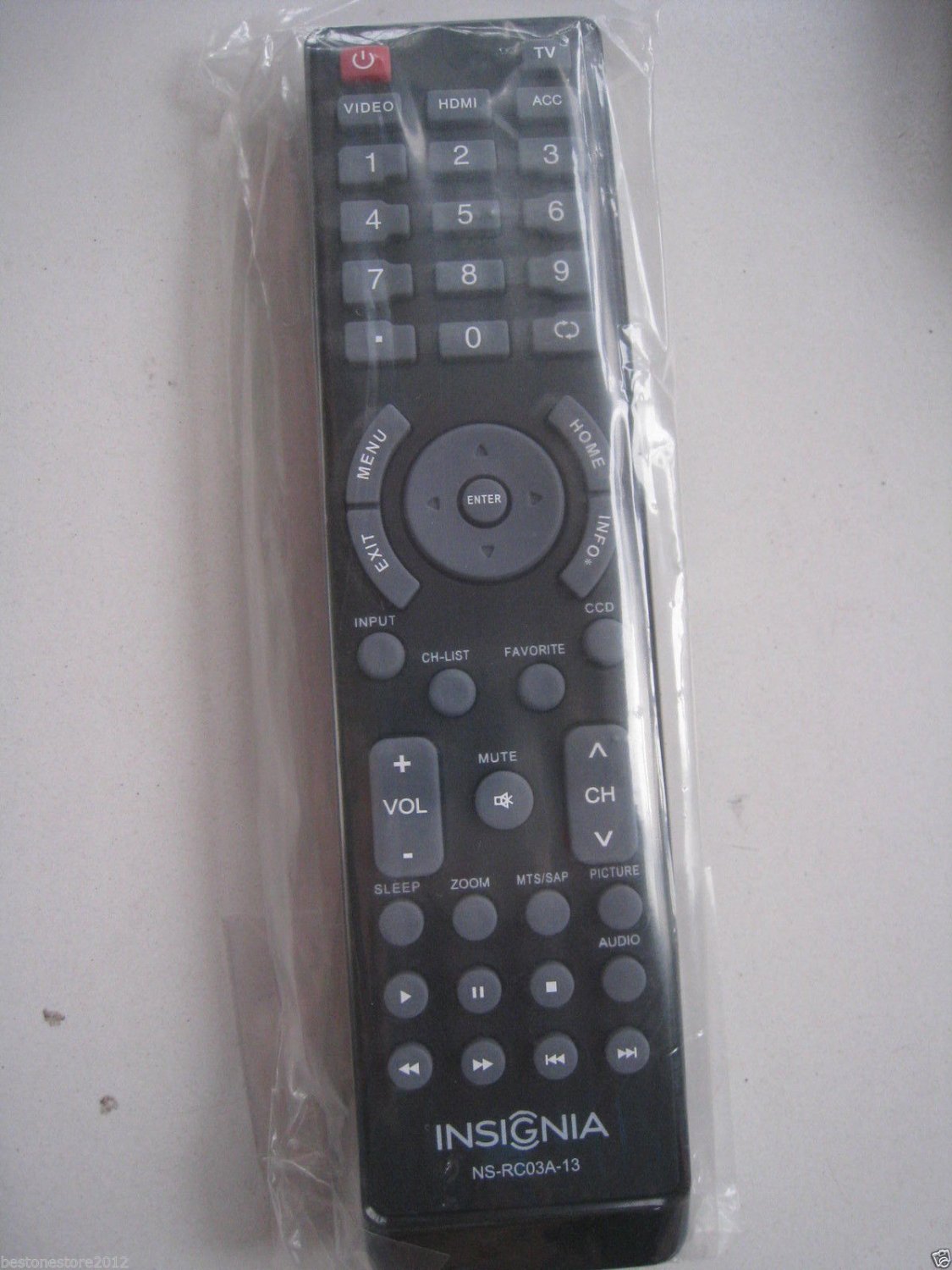 New Insignia LCD LED TV Remote NSRC03A13 Sub NSRC6NA14 RC2010A NS