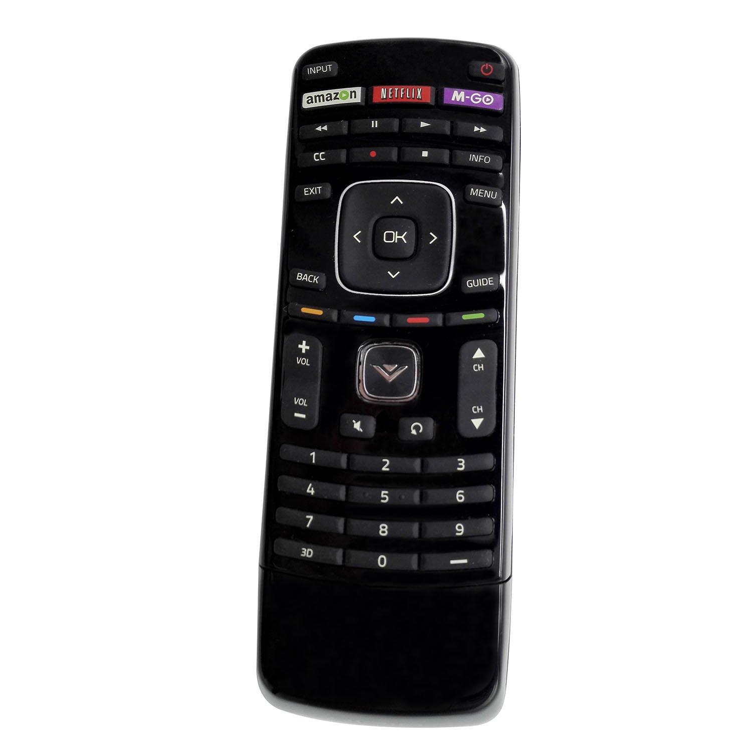 New Vizio Qwerty DUAL SIDE Keyboard XRV1TV 3D XRT300 XRT301 XRT303 SMART Remote