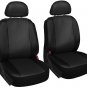 New Faux Leather Black Seat Cover for Ford Mustang Steering Wheel-Belt Pad-Head Rest