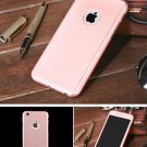 New iPhone 6 Rose Gold Luxury Hybrid Tempered Glass Acrylic Hard Case Cover