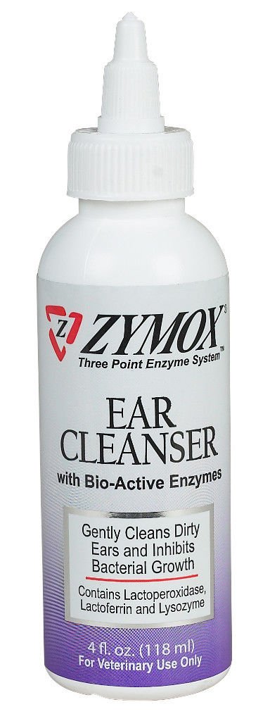 New Zymox Ear Cleanser Clean Dirty Ears and Inhibits Bacterial Growth 4 oz