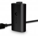 Official Microsoft Xbox One Play and Charge Kit Genuine Battery & Cord S3V-00001