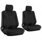 New Car Seat Cover for Nissan Altima Black Bucket w/Detachable Head Rests H Stripe