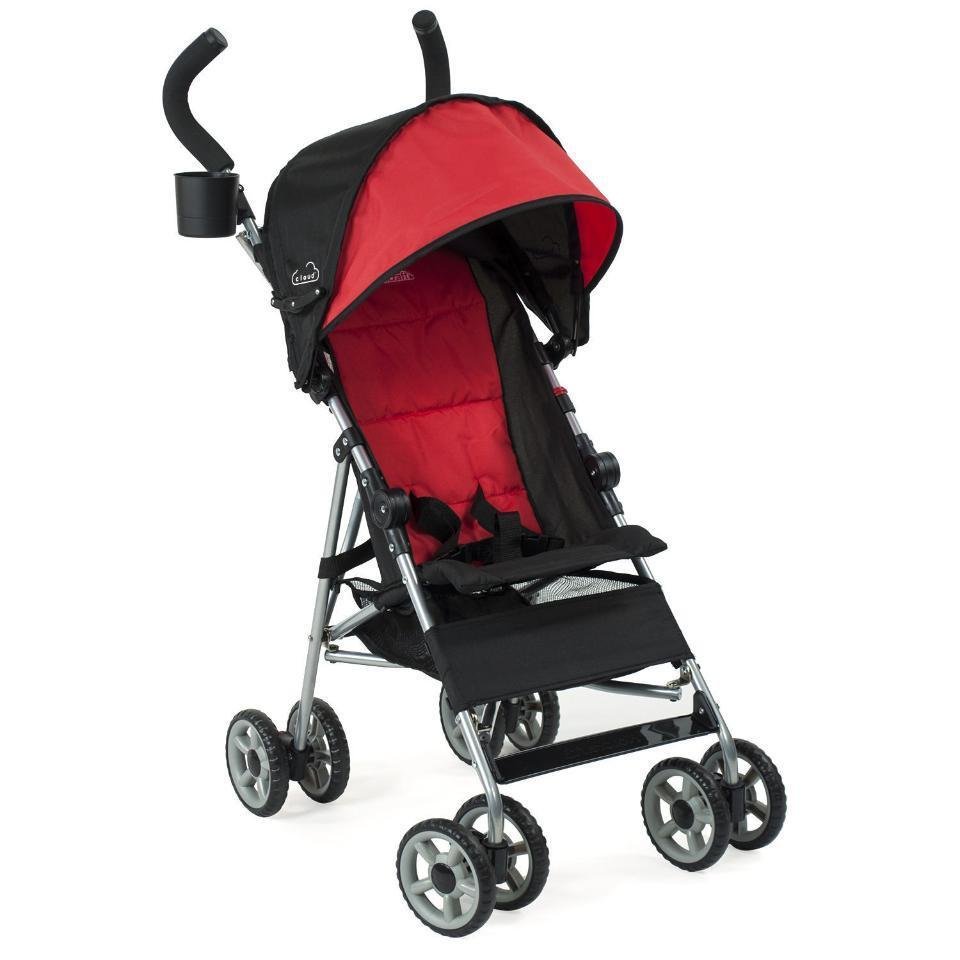 Kolcraft Cloud Umbrella Stroller - Scarlett Red