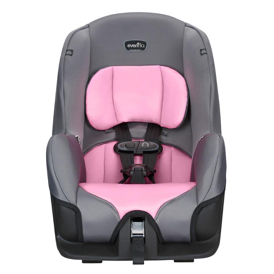 Evenflo Tribute LX Convertible Car Seat Pink Ice
