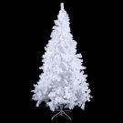7Ft Artificial PVC Christmas Tree W/Stand Holiday Season Indoor Outdoor White