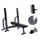 Costway Weight Lifting Flat Bench Fitness Workout Sit Up Board Home Exercise Gym