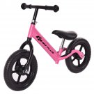 12" Balance Bike Classic Kids No-Pedal Learn To Ride Pre Bike w/ Adjustable Seat