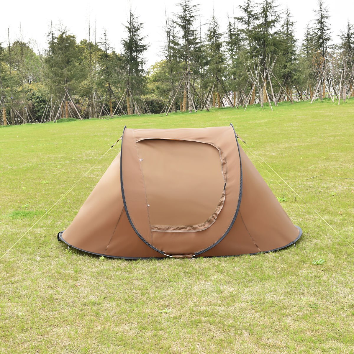 Waterproof 2-3 Person Camping Tent Automatic Pop Up Quick Shelter Outdoor Hiking