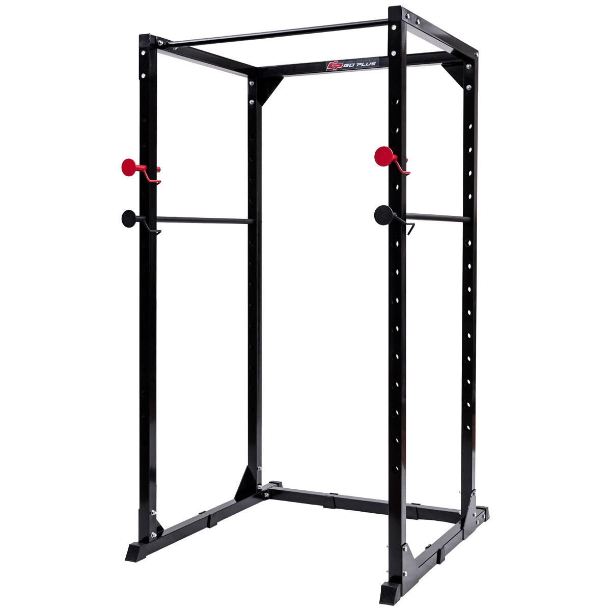 Power Rack Pull Chin Up Bars Squat Lift Cage Fitness Workout Strength ...