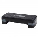 New 27'' Fitness Aerobic Step Adjust 4" - 6"Exercise Stepper w/Risers Home Gym