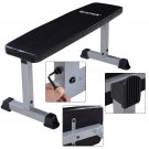 Costway Sit Up Bench Flat Crunch Board AB Abdominal Fitness Weight Exercise New